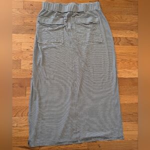 Sweet Salt Striped Maxi Skirt